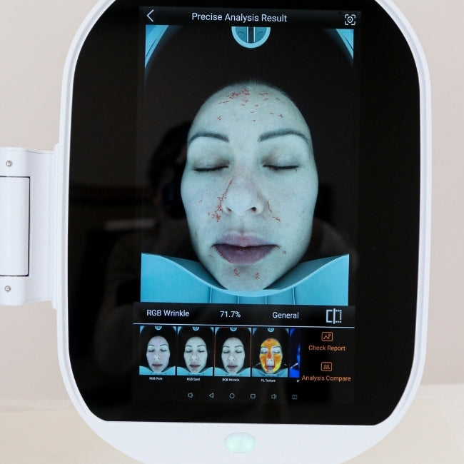 Zemits VeraFace ਚਮੜੀ ਵਿਸ਼ਲੇਸ਼ਕ ਪ੍ਰਣਾਲੀ